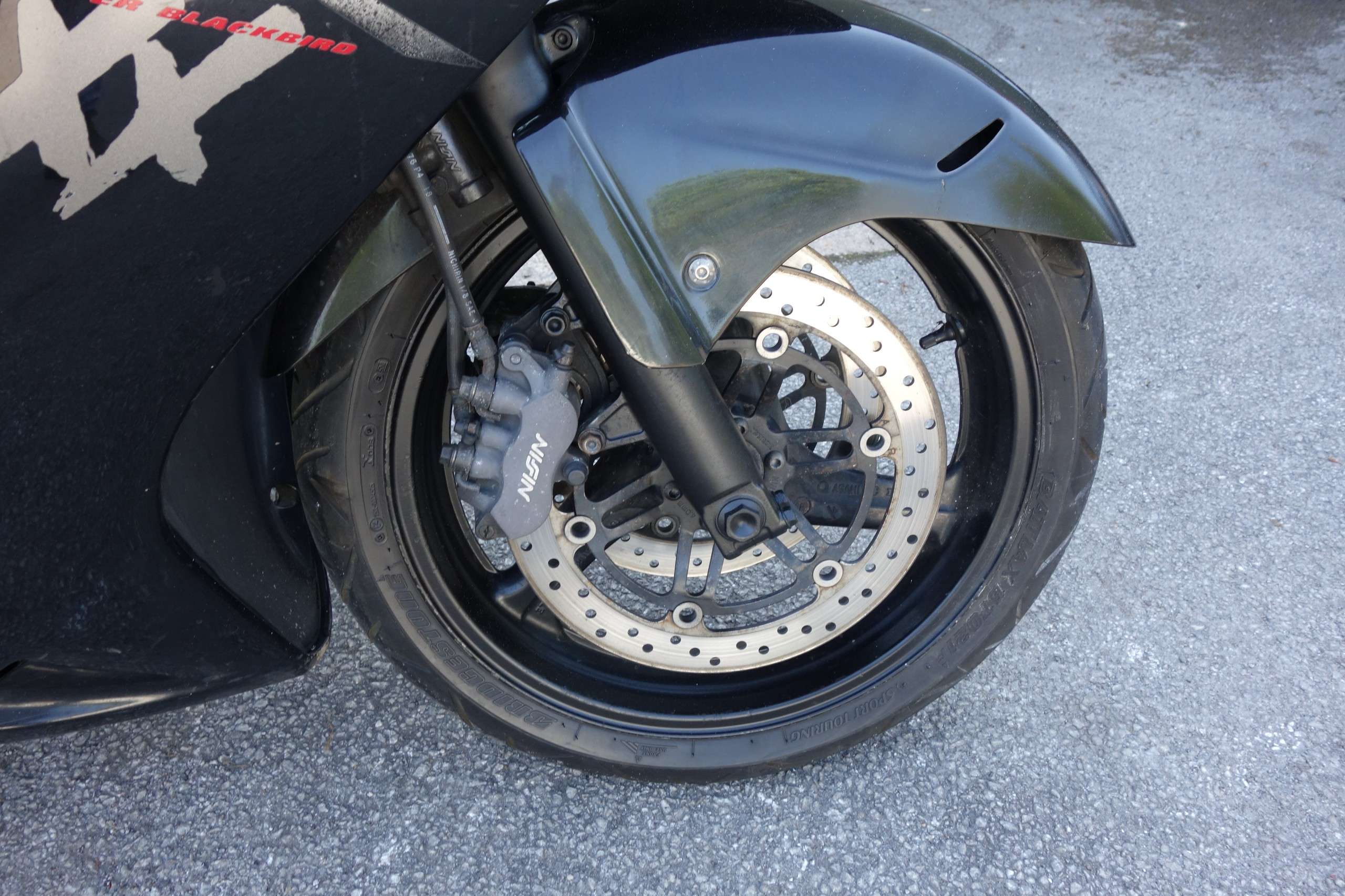A 1997 HONDA CBR1100XX Super Blackbird A 1997 HONDA CBR1100XX Super Blackbird