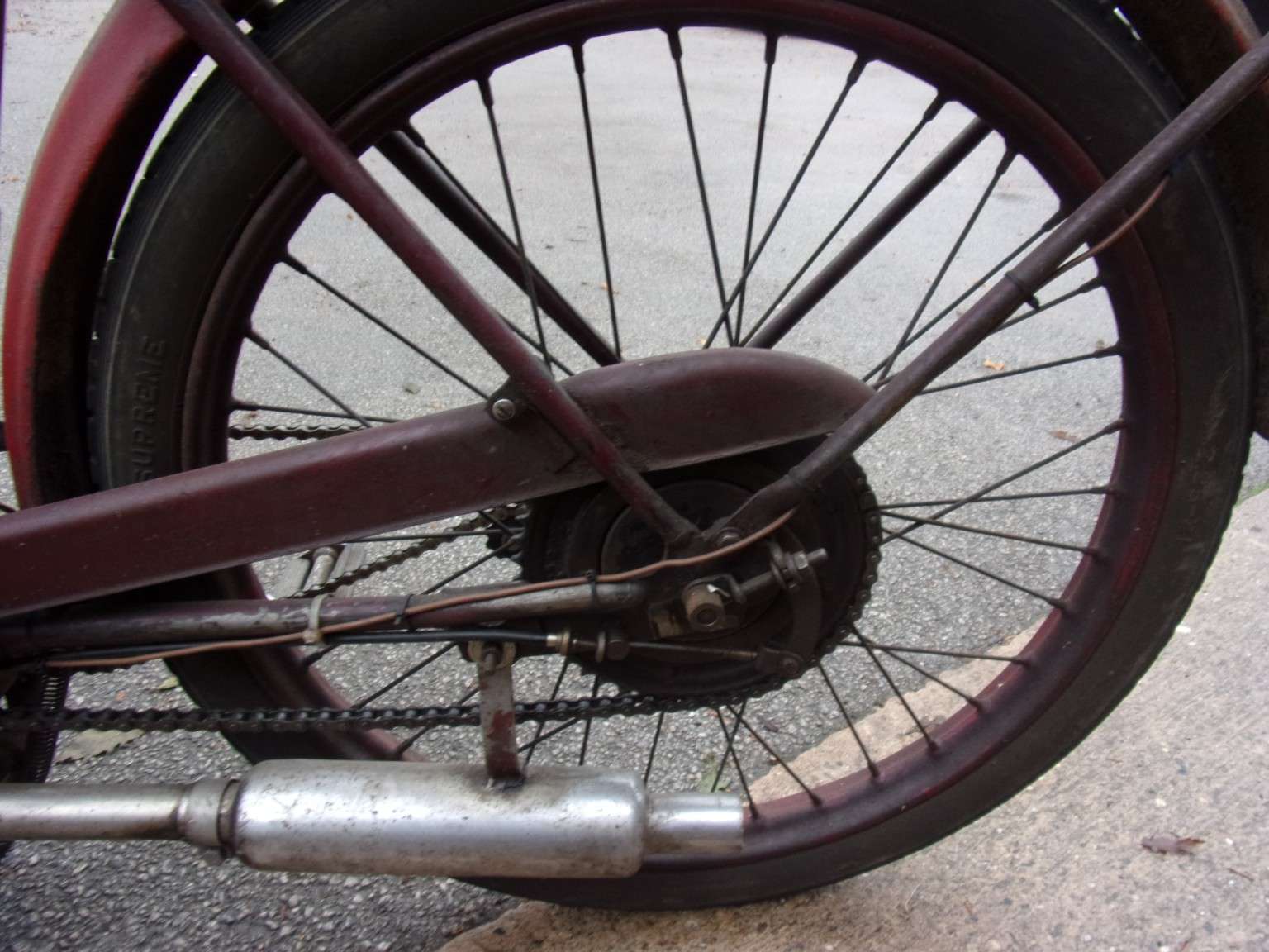 1955 NEW HUDSON AUTOCYCLE 1955 NEW HUDSON AUTOCYCLE