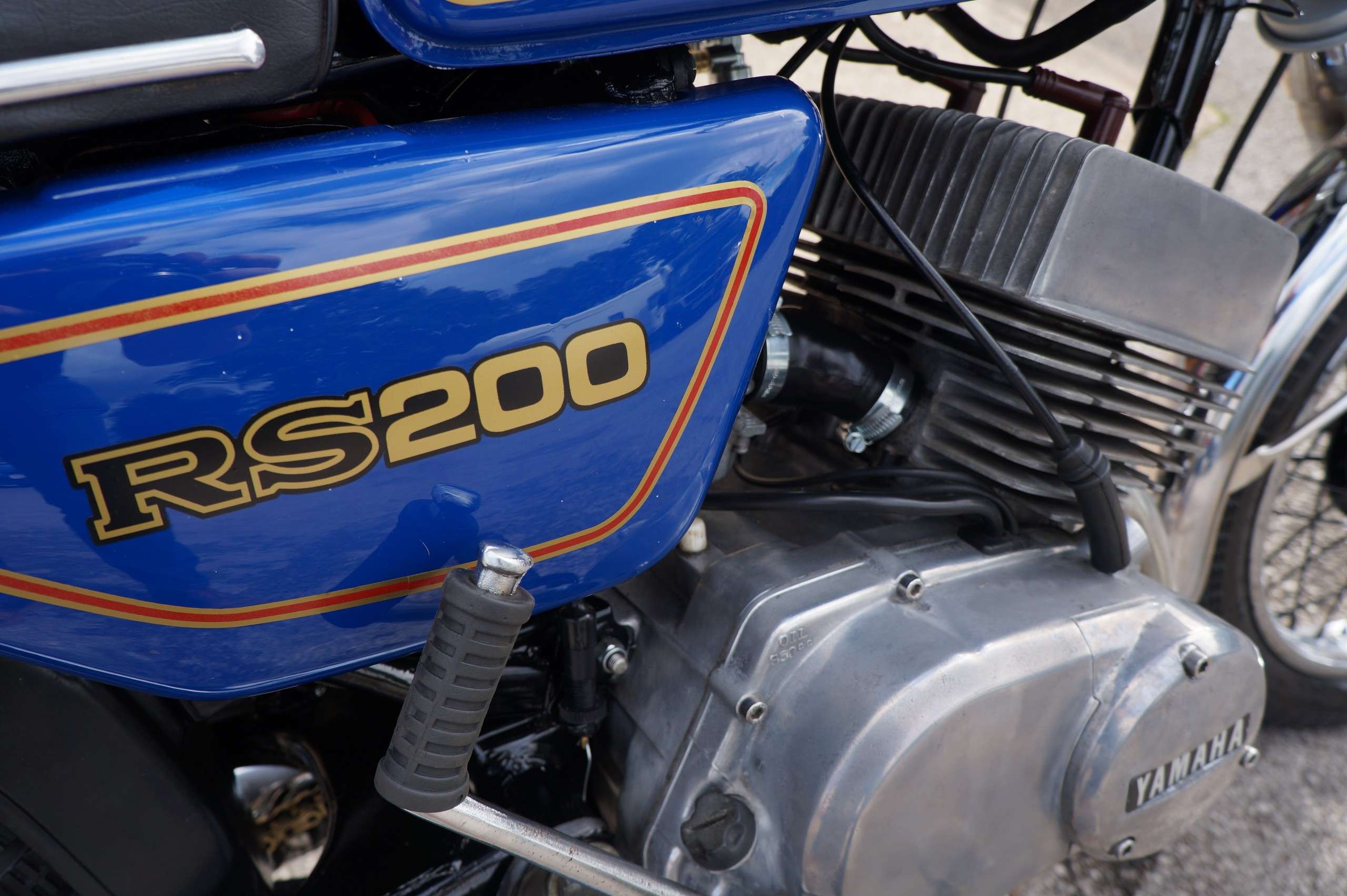 A 1982 YAMAHA RS 200 A 1982 YAMAHA RS 200
