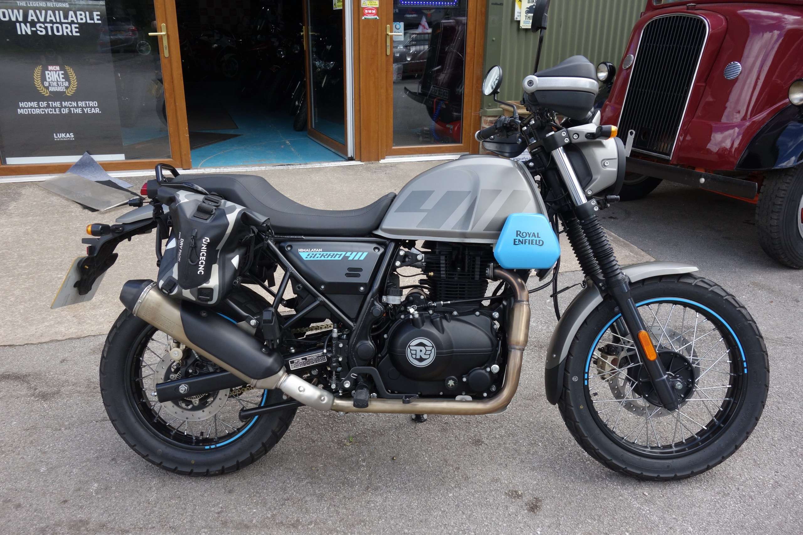 A 2024 ROYAL ENFIELD SCRAM 411 411 Adventure Petrol Manual Euro 5 (24 ps) A 2024 ROYAL ENFIELD SCRAM 411 411 Adventure Petrol Manual Euro 5 (24 ps)