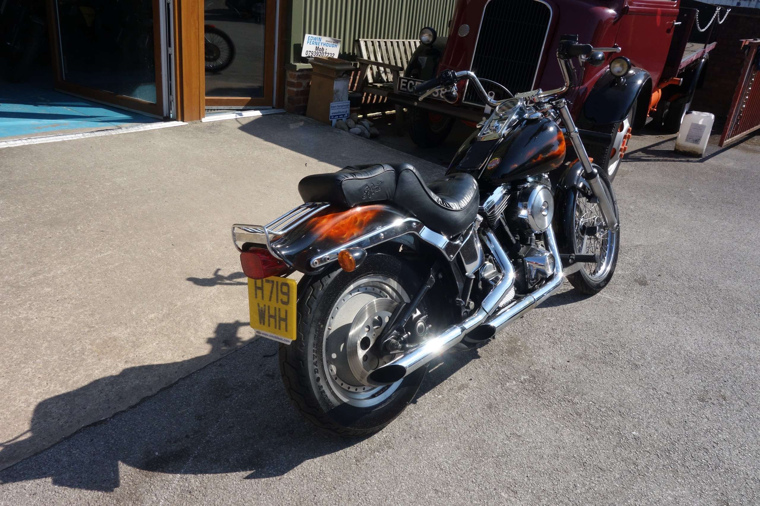A 1991 HARLEY-DAVIDSON FXSTC Softail 1340 A 1991 HARLEY-DAVIDSON FXSTC Softail 1340