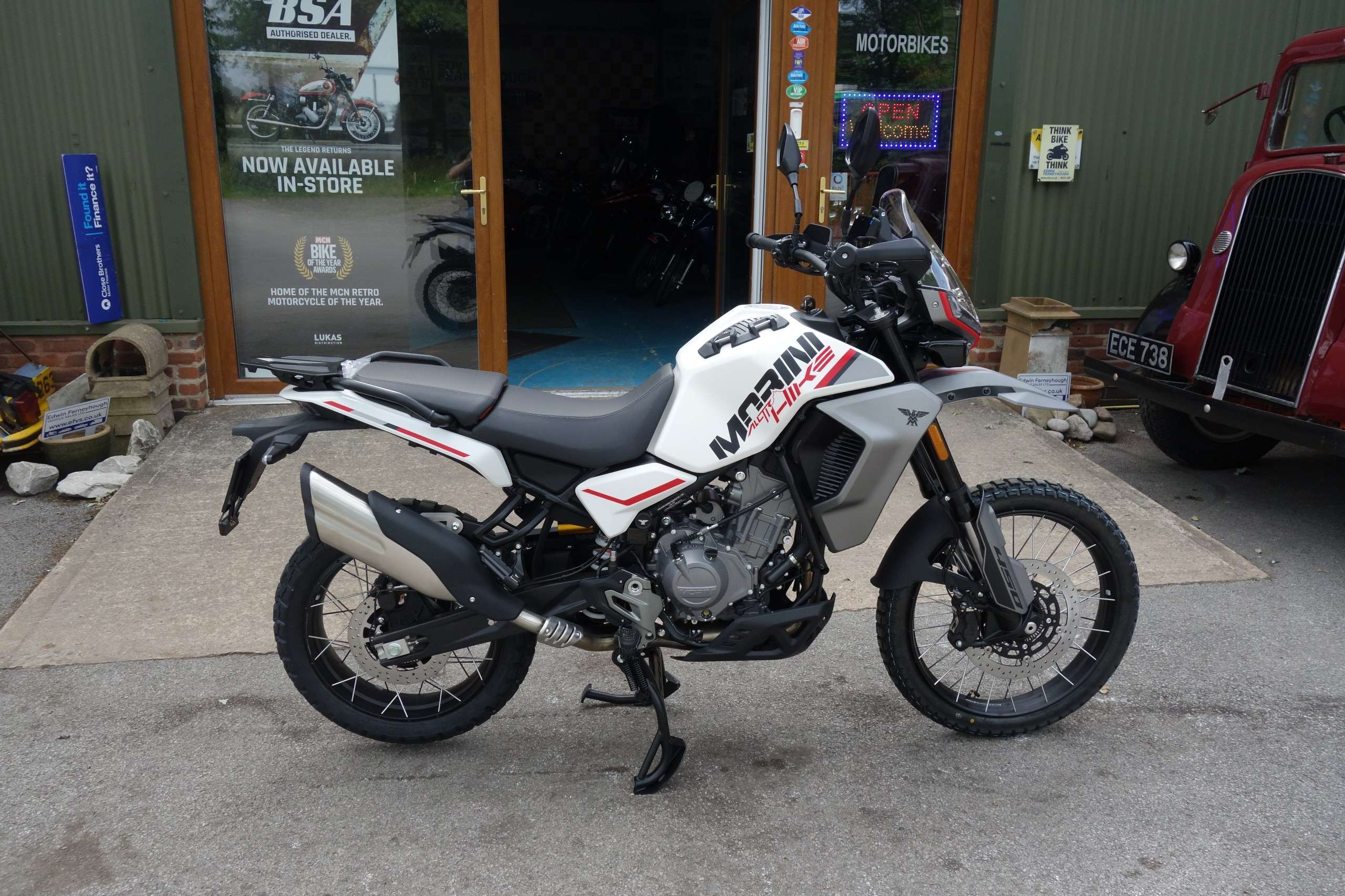 A 2026 MOTO MORINI ALLTRHIKE 450 A 2026 MOTO MORINI ALLTRHIKE 450