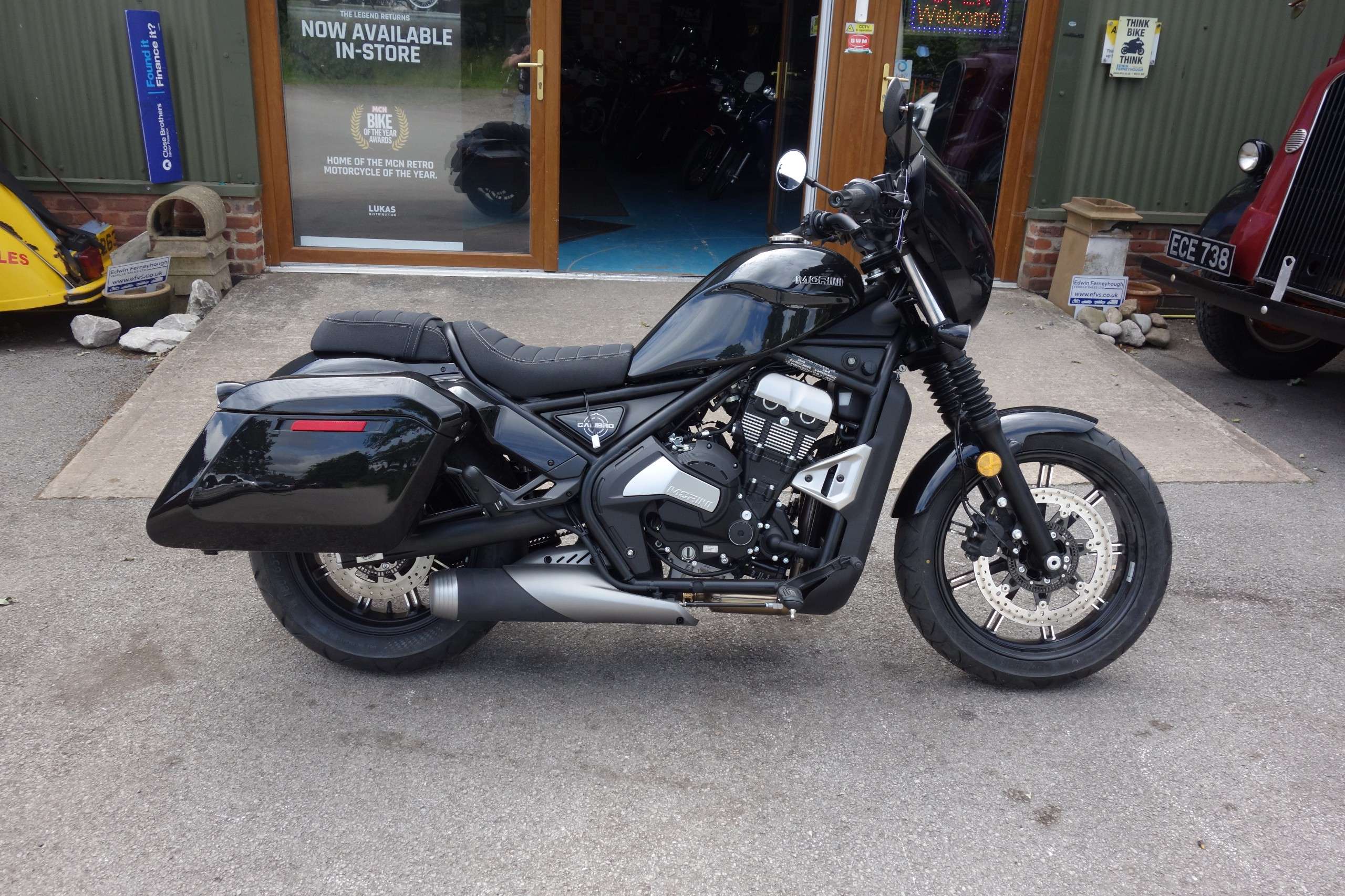 A 2026 MOTO MORINI CALIBRO Bagger A 2026 MOTO MORINI CALIBRO Bagger