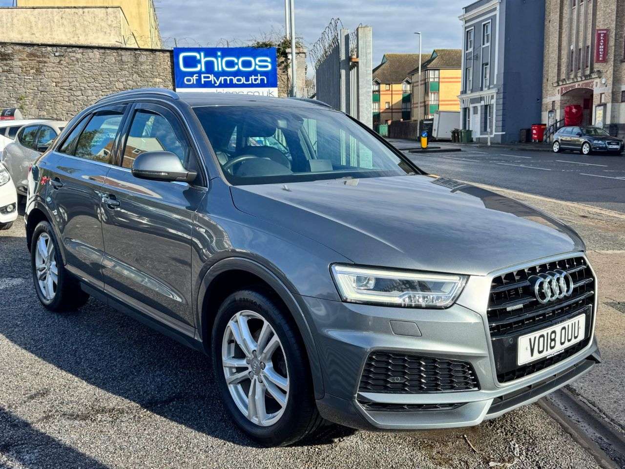 A 2018 AUDI Q3 2.0 TDI S line Edition SUV 5dr Diesel S Tronic quattro Euro 6 (s/s) (150 ps A 2018 AUDI Q3 2.0 TDI S line Edition SUV 5dr Diesel S Tronic quattro Euro 6 (s/s) (150 ps