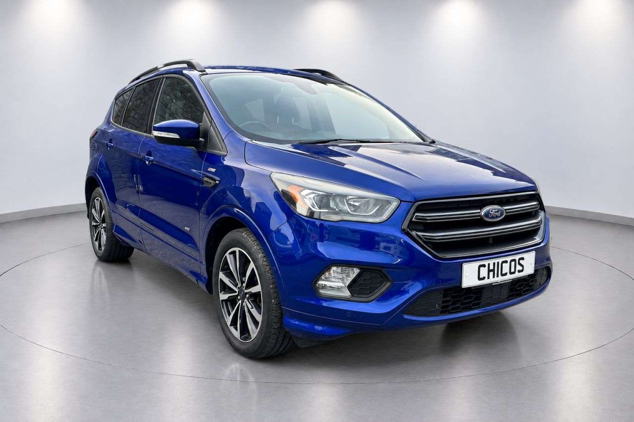 A 2017 FORD KUGA 2.0 TDCi EcoBlue ST-Line SUV 5dr Diesel Manual AWD Euro 6 (s/s) (180 ps) A 2017 FORD KUGA 2.0 TDCi EcoBlue ST-Line SUV 5dr Diesel Manual AWD Euro 6 (s/s) (180 ps)
