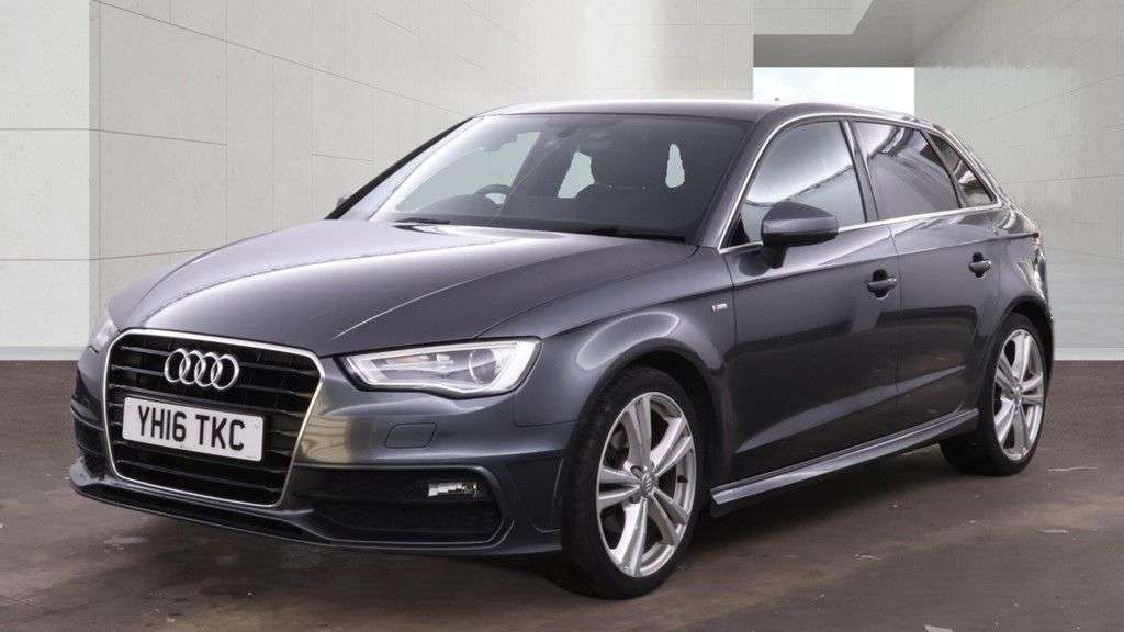 A 2016 AUDI A3 1.4 TFSI S line Sportback 5dr Petrol Manual Euro 6 (s/s) (Nav) (125 ps) A 2016 AUDI A3 1.4 TFSI S line Sportback 5dr Petrol Manual Euro 6 (s/s) (Nav) (125 ps)