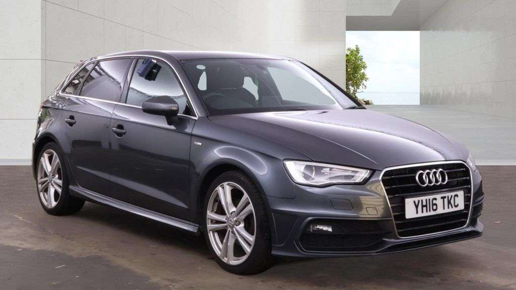 A 2016 AUDI A3 1.4 TFSI S line Sportback 5dr Petrol Manual Euro 6 (s/s) (Nav) (125 ps) A 2016 AUDI A3 1.4 TFSI S line Sportback 5dr Petrol Manual Euro 6 (s/s) (Nav) (125 ps)