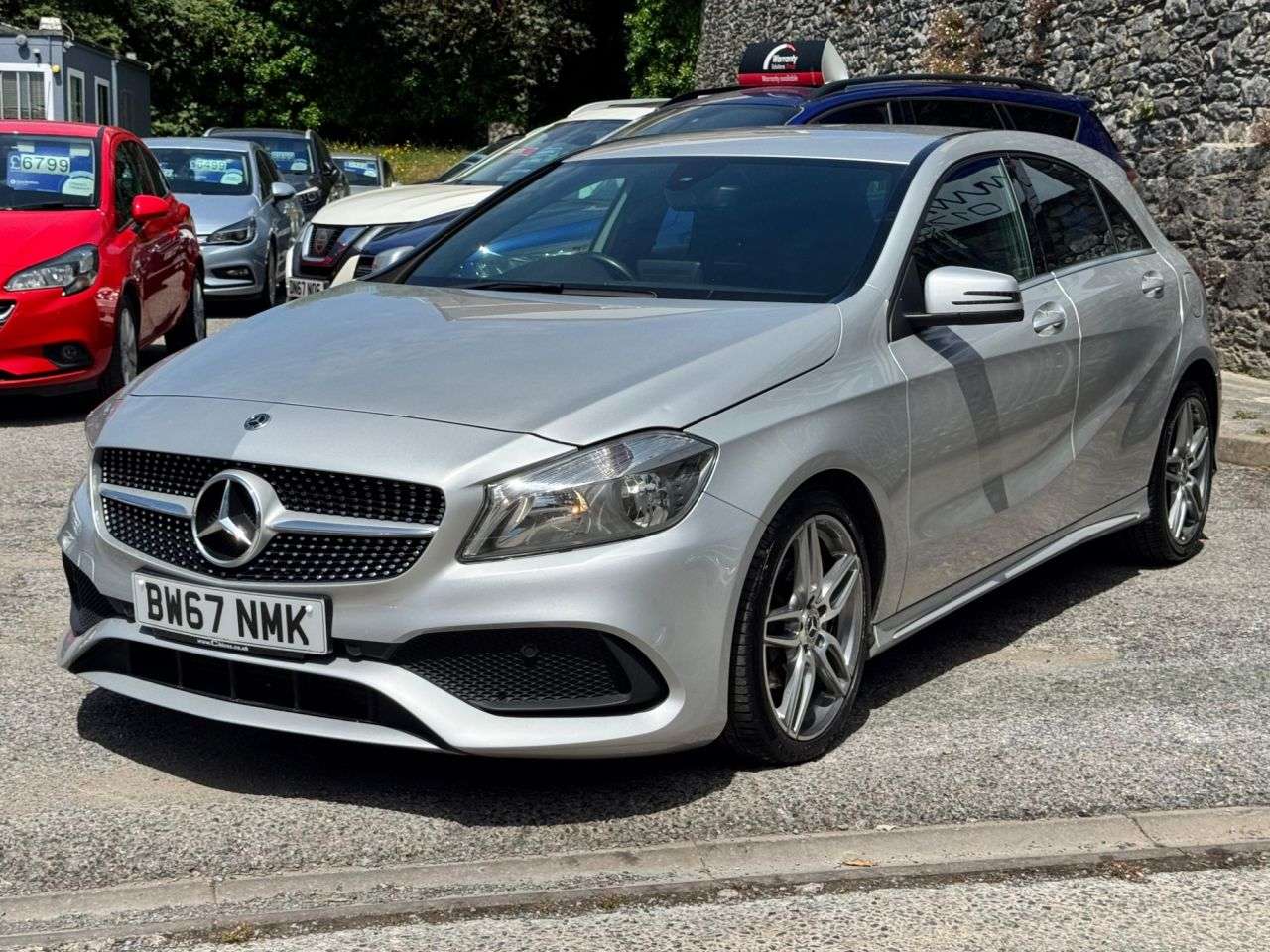 A 2018 MERCEDES-BENZ A-CLASS 1.5 A180d AMG Line Hatchback 5dr Diesel Manual Euro 6 (s/s) (109 ps) A 2018 MERCEDES-BENZ A-CLASS 1.5 A180d AMG Line Hatchback 5dr Diesel Manual Euro 6 (s/s) (109 ps)