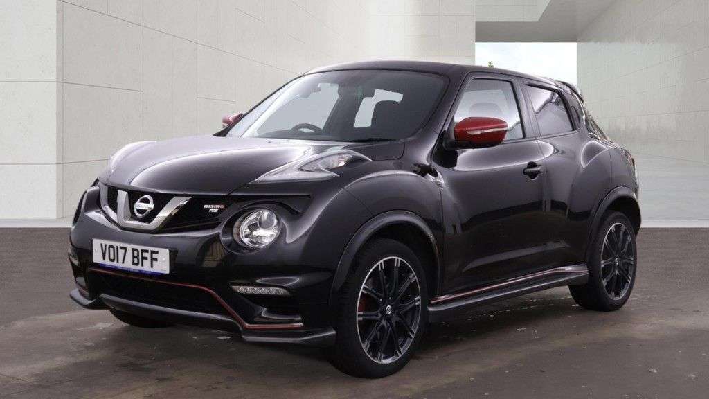 A 2017 NISSAN JUKE 1.6 DIG-T Nismo RS SUV 5dr Petrol Manual Euro 6 (218 ps) A 2017 NISSAN JUKE 1.6 DIG-T Nismo RS SUV 5dr Petrol Manual Euro 6 (218 ps)