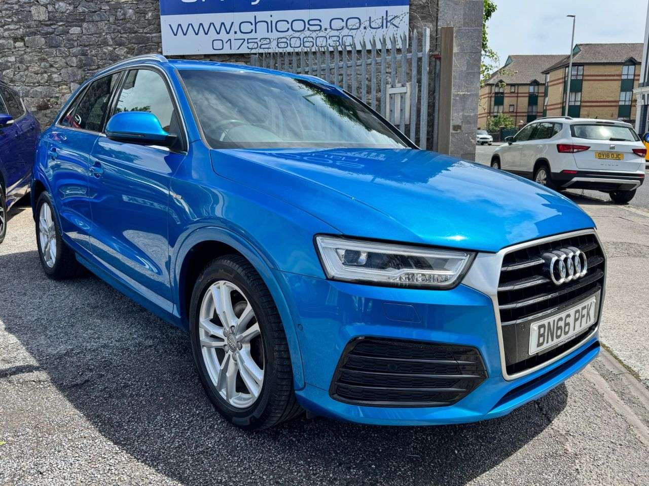 A 2016 AUDI Q3 2.0 TDI S line SUV 5dr Diesel Manual Euro 6 (s/s) (Nav) (150 ps) A 2016 AUDI Q3 2.0 TDI S line SUV 5dr Diesel Manual Euro 6 (s/s) (Nav) (150 ps)