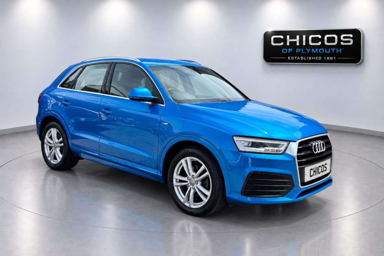 A 2016 AUDI Q3 2.0 TDI S line SUV 5dr Diesel Manual Euro 6 (s/s) (Nav) (150 ps) A 2016 AUDI Q3 2.0 TDI S line SUV 5dr Diesel Manual Euro 6 (s/s) (Nav) (150 ps)