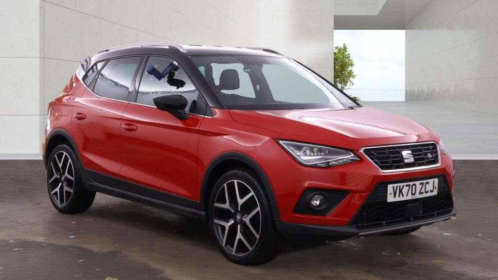 A 2020 SEAT ARONA 1.0 TSI GPF FR Sport SUV 5dr Petrol DSG Euro 6 (s/s) (115 ps) A 2020 SEAT ARONA 1.0 TSI GPF FR Sport SUV 5dr Petrol DSG Euro 6 (s/s) (115 ps)