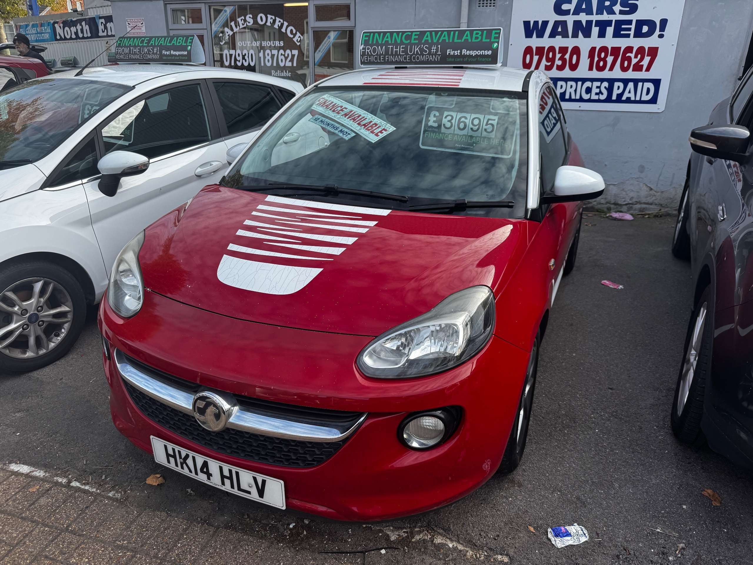 A 2014 VAUXHALL ADAM 1.2 16v JAM Hatchback 3dr Petrol Manual Euro 5 (70 ps) A 2014 VAUXHALL ADAM 1.2 16v JAM Hatchback 3dr Petrol Manual Euro 5 (70 ps)