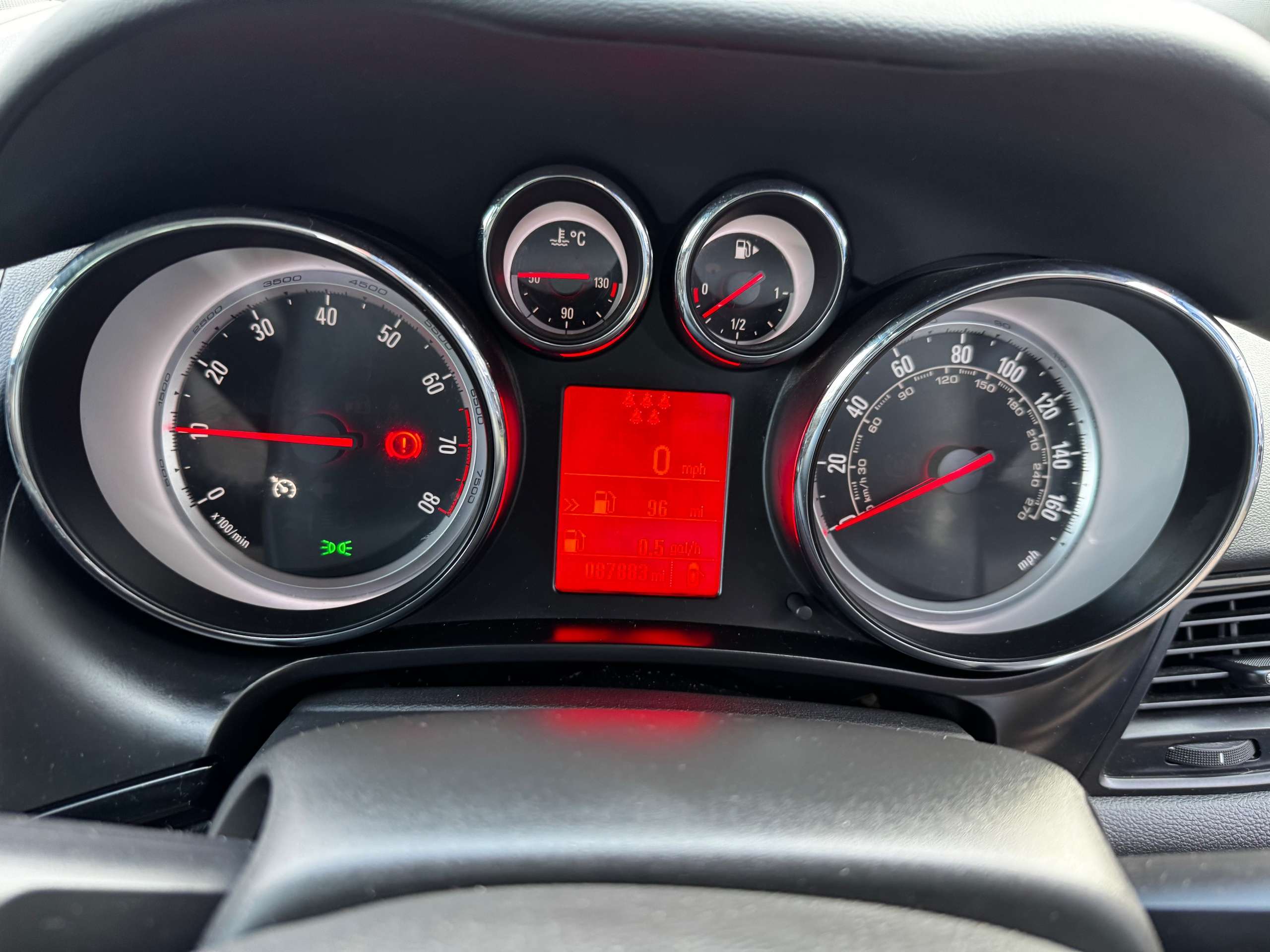 2015 VAUXHALL ZAFIRA TOURER 2015 VAUXHALL ZAFIRA TOURER