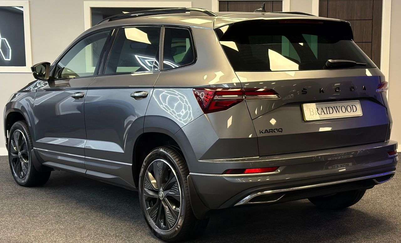 A 2022 SKODA KAROQ 1.5 TSI ACT SportLine SUV 5dr Petrol DSG Euro 6 (s/s) (150 ps) A 2022 SKODA KAROQ 1.5 TSI ACT SportLine SUV 5dr Petrol DSG Euro 6 (s/s) (150 ps)