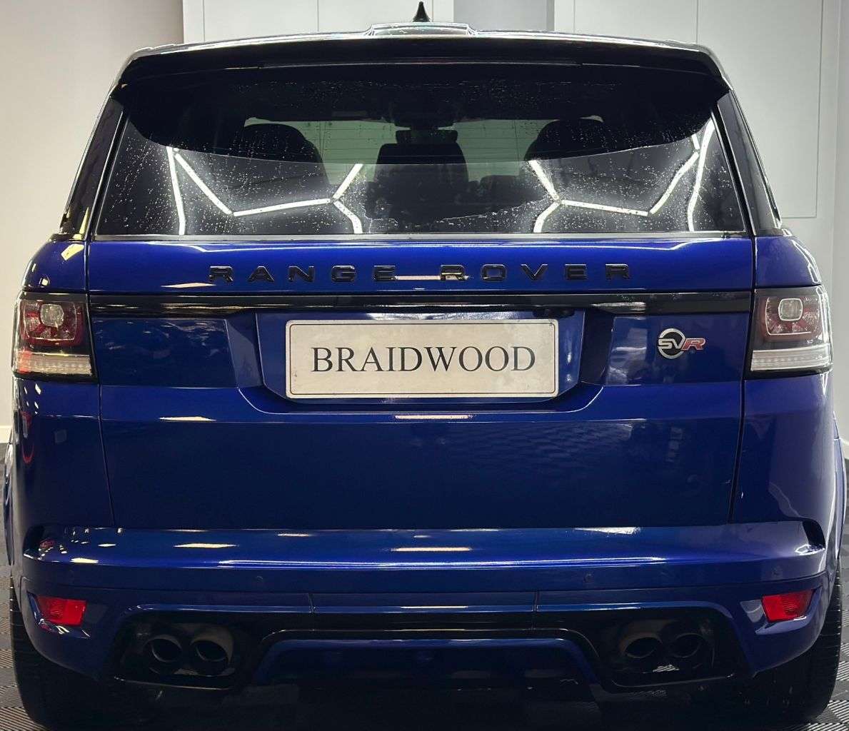 A 2017 LAND ROVER RANGE ROVER SPORT 5.0 V8 SVR SUV 5dr Petrol Auto 4WD Euro 6 (s/s) (550 ps) A 2017 LAND ROVER RANGE ROVER SPORT 5.0 V8 SVR SUV 5dr Petrol Auto 4WD Euro 6 (s/s) (550 ps)
