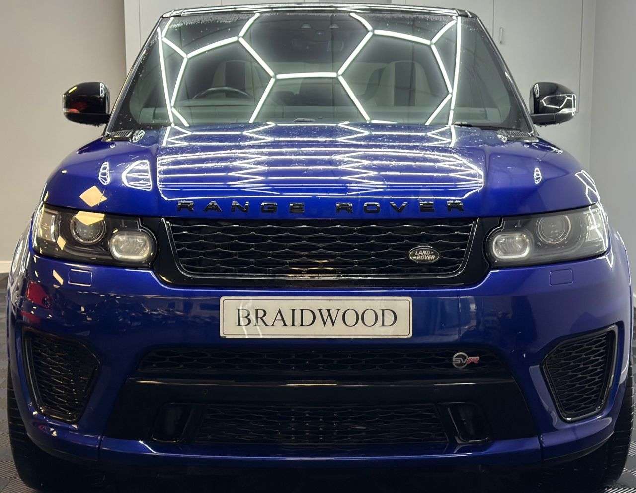 A 2017 LAND ROVER RANGE ROVER SPORT 5.0 V8 SVR SUV 5dr Petrol Auto 4WD Euro 6 (s/s) (550 ps) A 2017 LAND ROVER RANGE ROVER SPORT 5.0 V8 SVR SUV 5dr Petrol Auto 4WD Euro 6 (s/s) (550 ps)