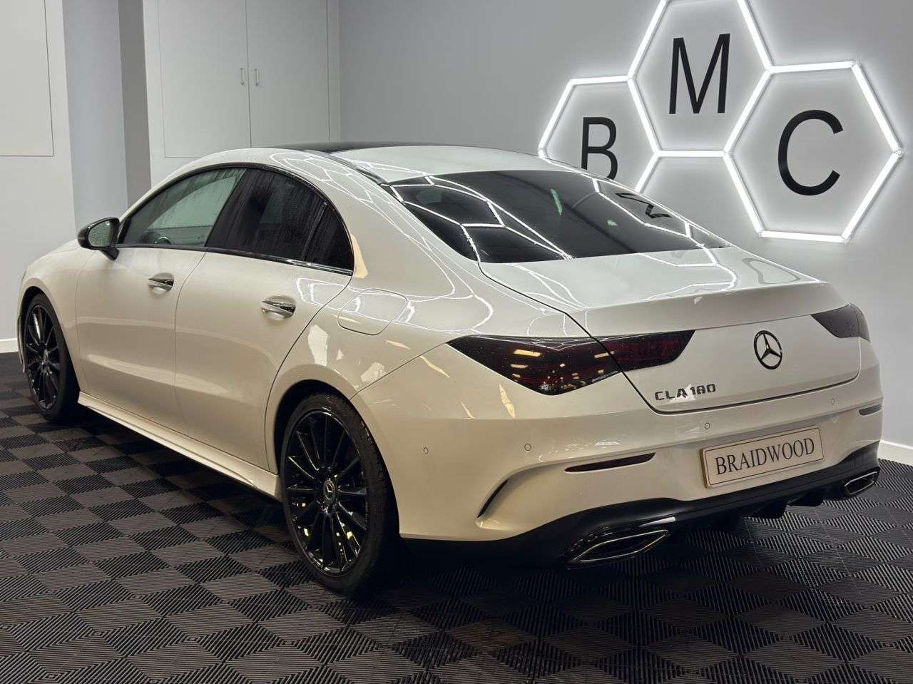 A 2023 MERCEDES-BENZ CLA 1.3 CLA180 AMG Line Night Edition (Premium Plus) Coupe 4dr Petrol 7G-DCT Eu A 2023 MERCEDES-BENZ CLA 1.3 CLA180 AMG Line Night Edition (Premium Plus) Coupe 4dr Petrol 7G-DCT Eu