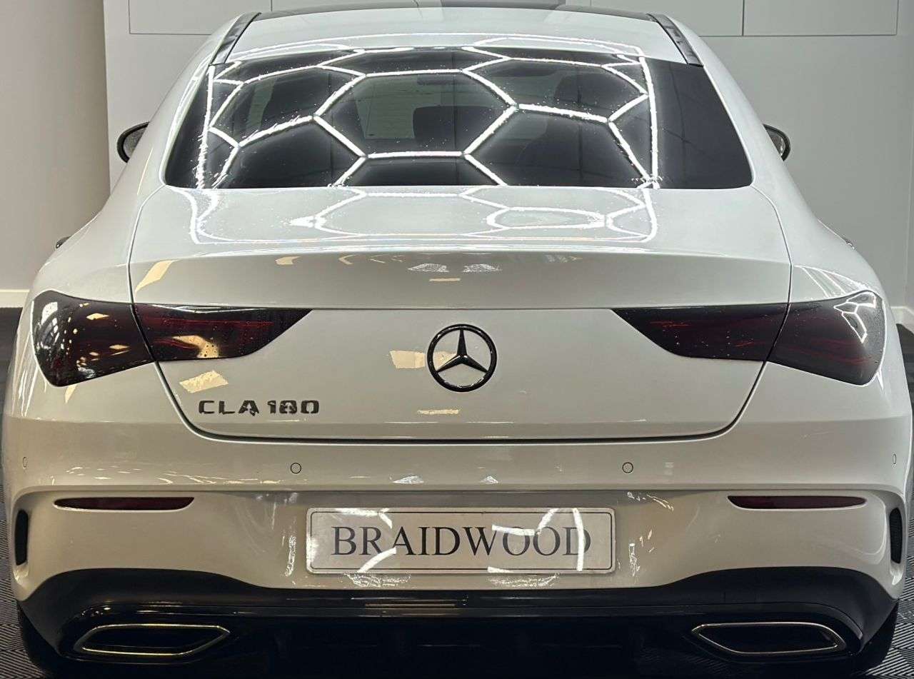 A 2023 MERCEDES-BENZ CLA 1.3 CLA180 AMG Line Night Edition (Premium Plus) Coupe 4dr Petrol 7G-DCT Eu A 2023 MERCEDES-BENZ CLA 1.3 CLA180 AMG Line Night Edition (Premium Plus) Coupe 4dr Petrol 7G-DCT Eu