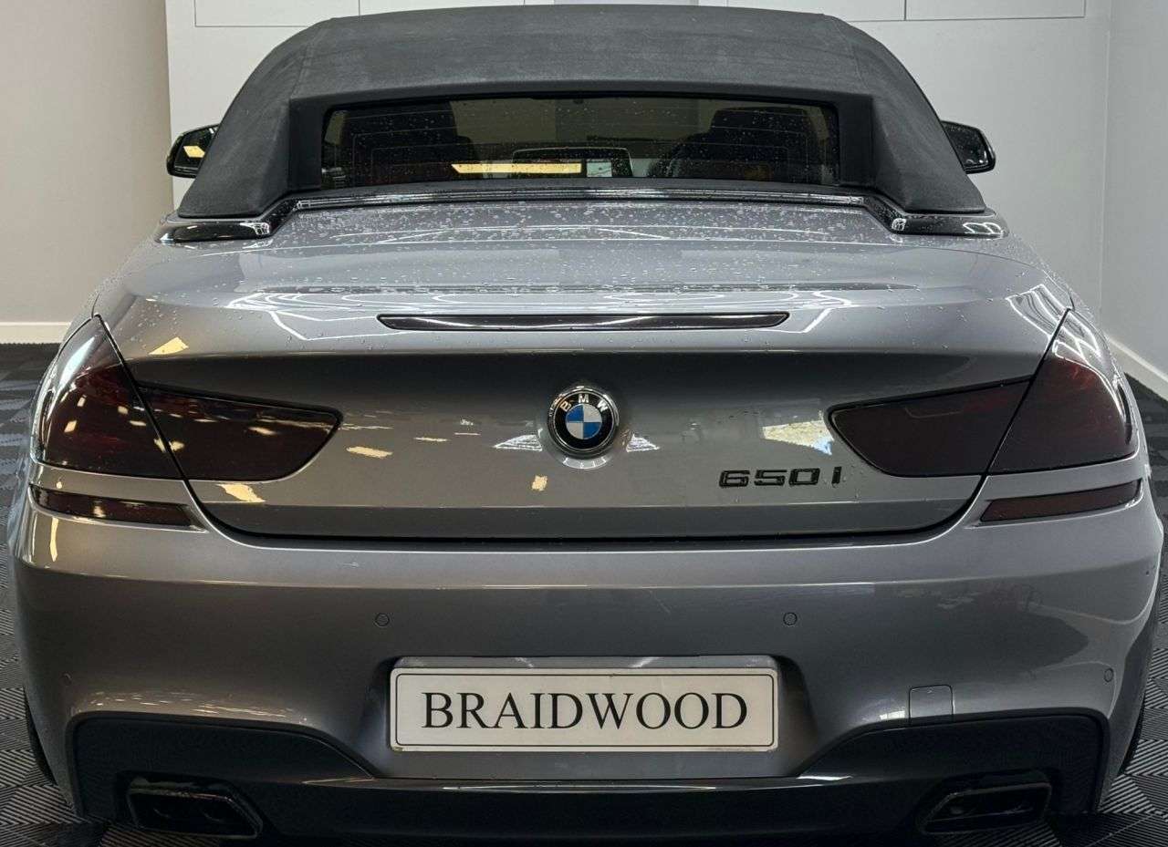 A 2018 BMW 6 SERIES 4.4 650i GPF V8 M Sport Convertible 2dr Petrol Auto Euro 6 (s/s) (450 ps) A 2018 BMW 6 SERIES 4.4 650i GPF V8 M Sport Convertible 2dr Petrol Auto Euro 6 (s/s) (450 ps)