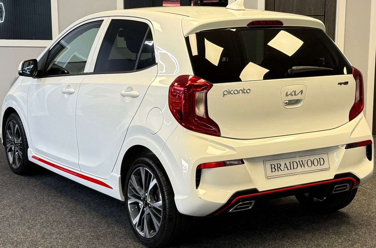 A 2023 KIA PICANTO 1.0 DPi GT-Line Hatchback 5dr Petrol AMT Euro 6 (s/s) (66 bhp) A 2023 KIA PICANTO 1.0 DPi GT-Line Hatchback 5dr Petrol AMT Euro 6 (s/s) (66 bhp)