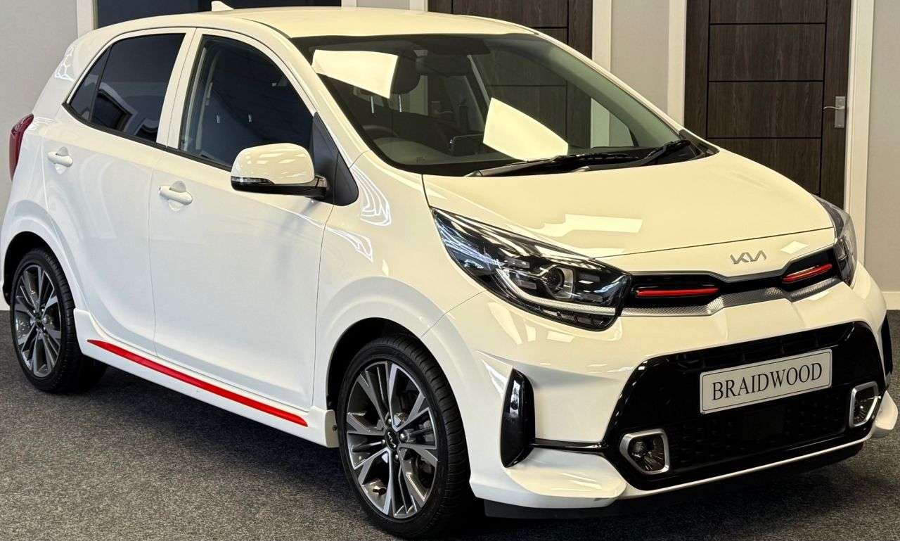 A 2023 KIA PICANTO 1.0 DPi GT-Line Hatchback 5dr Petrol AMT Euro 6 (s/s) (66 bhp) A 2023 KIA PICANTO 1.0 DPi GT-Line Hatchback 5dr Petrol AMT Euro 6 (s/s) (66 bhp)