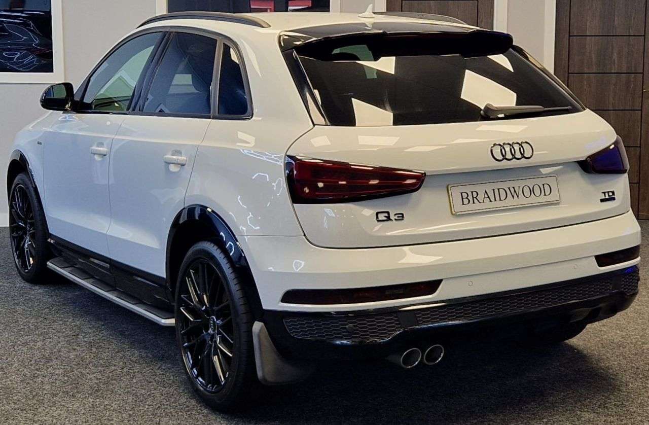 A 2017 AUDI Q3 2.0 TDI Black Edition SUV 5dr Diesel Manual quattro Euro 6 (s/s) (150 ps) A 2017 AUDI Q3 2.0 TDI Black Edition SUV 5dr Diesel Manual quattro Euro 6 (s/s) (150 ps)