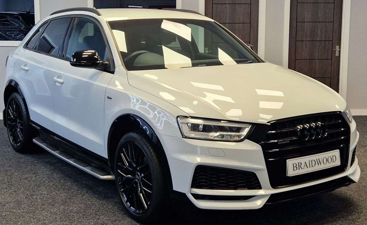 A 2017 AUDI Q3 2.0 TDI Black Edition SUV 5dr Diesel Manual quattro Euro 6 (s/s) (150 ps) A 2017 AUDI Q3 2.0 TDI Black Edition SUV 5dr Diesel Manual quattro Euro 6 (s/s) (150 ps)
