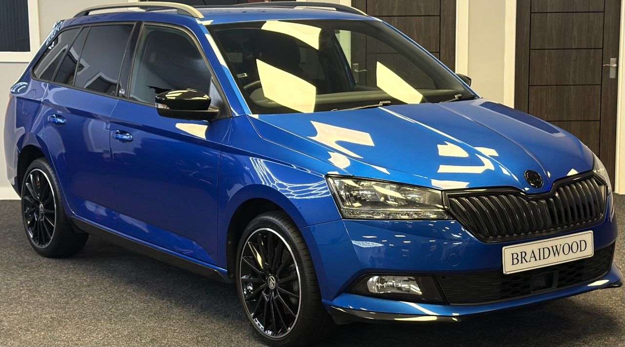 A 2019 SKODA FABIA 1.0 TSI Monte Carlo Estate 5dr Petrol Manual Euro 6 (s/s) (110 ps) A 2019 SKODA FABIA 1.0 TSI Monte Carlo Estate 5dr Petrol Manual Euro 6 (s/s) (110 ps)