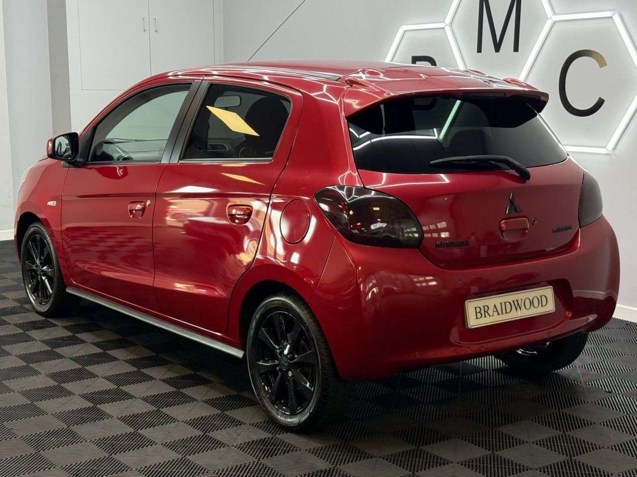 A 2015 MITSUBISHI MIRAGE 1.2 3 Hatchback 5dr Petrol Manual Euro 5 (s/s) (79 ps) A 2015 MITSUBISHI MIRAGE 1.2 3 Hatchback 5dr Petrol Manual Euro 5 (s/s) (79 ps)
