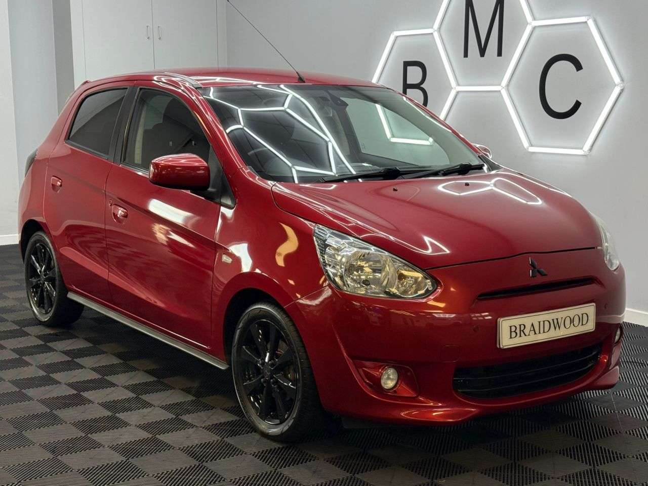 A 2015 MITSUBISHI MIRAGE 1.2 3 Hatchback 5dr Petrol Manual Euro 5 (s/s) (79 ps) A 2015 MITSUBISHI MIRAGE 1.2 3 Hatchback 5dr Petrol Manual Euro 5 (s/s) (79 ps)