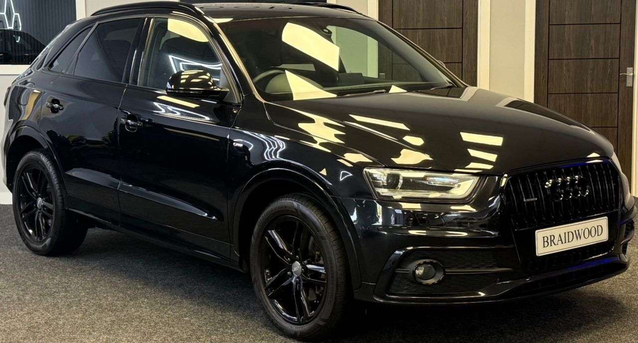 A 2013 AUDI Q3 2.0 TDI S line SUV 5dr Diesel Manual quattro Euro 5 (s/s) (140 ps) A 2013 AUDI Q3 2.0 TDI S line SUV 5dr Diesel Manual quattro Euro 5 (s/s) (140 ps)