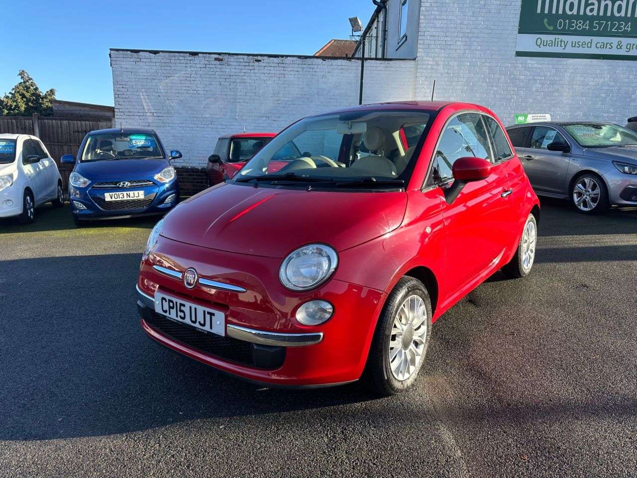 A 2015 FIAT 500 1.2 Pop Star Hatchback 3dr Petrol Manual Euro 6 (s/s) (69 bhp) 1 FORMER KEE A 2015 FIAT 500 1.2 Pop Star Hatchback 3dr Petrol Manual Euro 6 (s/s) (69 bhp) 1 FORMER KEE