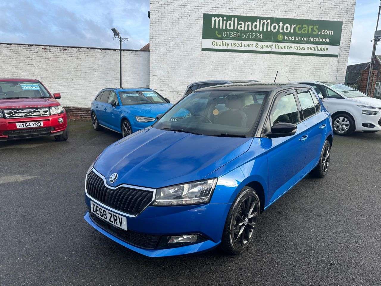 A 2018 SKODA FABIA 1.0 Colour Edition Hatchback 5dr Petrol Manual Euro 6 (s/s) (75 ps) PARK PI A 2018 SKODA FABIA 1.0 Colour Edition Hatchback 5dr Petrol Manual Euro 6 (s/s) (75 ps) PARK PI