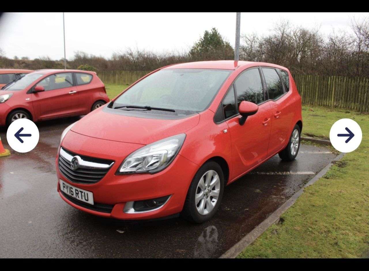 A 2016 VAUXHALL MERIVA 1.4i Life MPV 5dr Petrol Manual Euro 6 (100 ps) 16 INCH ALLOYS-ISOFIX-AIR C A 2016 VAUXHALL MERIVA 1.4i Life MPV 5dr Petrol Manual Euro 6 (100 ps) 16 INCH ALLOYS-ISOFIX-AIR C