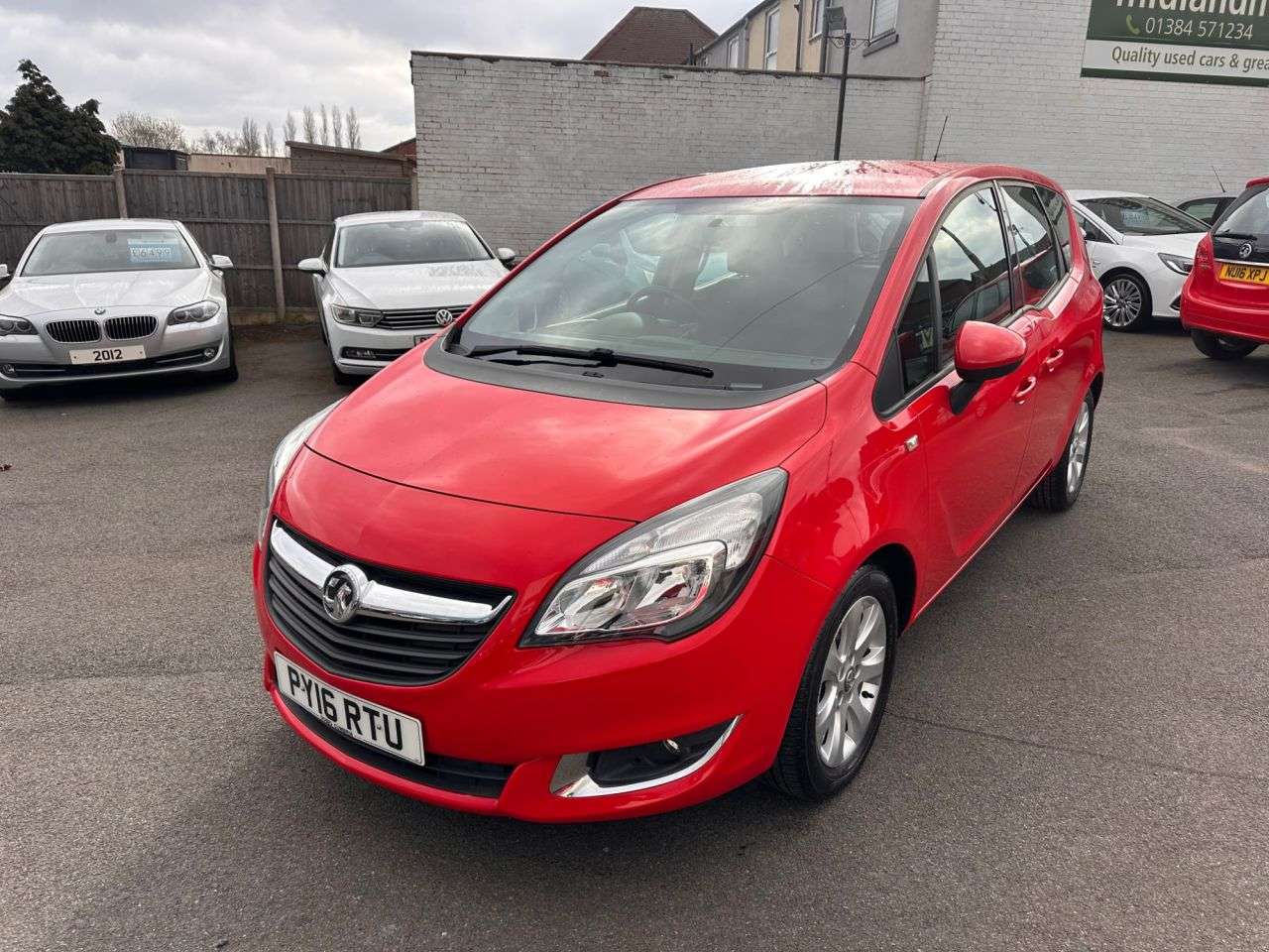 A 2016 VAUXHALL MERIVA 1.4i Life MPV 5dr Petrol Manual Euro 6 (100 ps) 16 INCH ALLOYS-ISOFIX-AIR C A 2016 VAUXHALL MERIVA 1.4i Life MPV 5dr Petrol Manual Euro 6 (100 ps) 16 INCH ALLOYS-ISOFIX-AIR C
