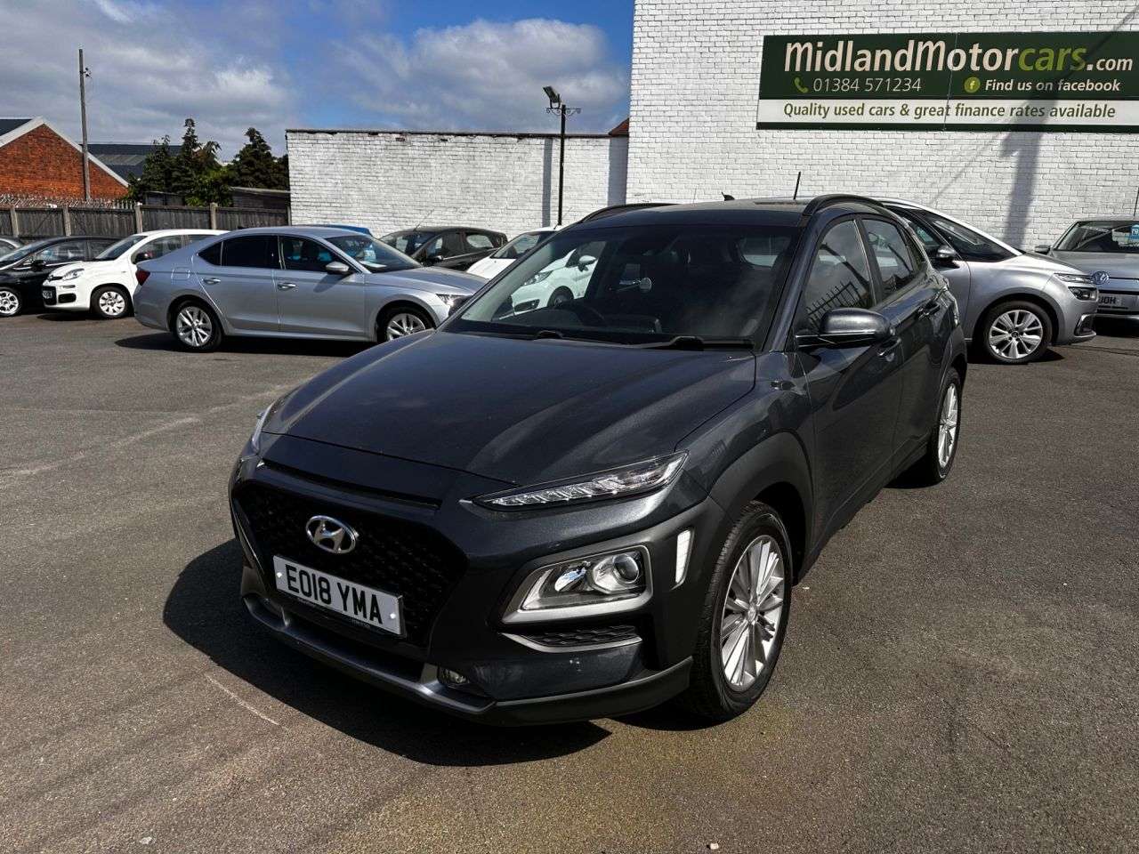 A 2018 HYUNDAI KONA 1.0 T-GDi Blue Drive SE SUV 5dr Petrol Manual Euro 6 (s/s) (120 ps) DAB RAD A 2018 HYUNDAI KONA 1.0 T-GDi Blue Drive SE SUV 5dr Petrol Manual Euro 6 (s/s) (120 ps) DAB RAD