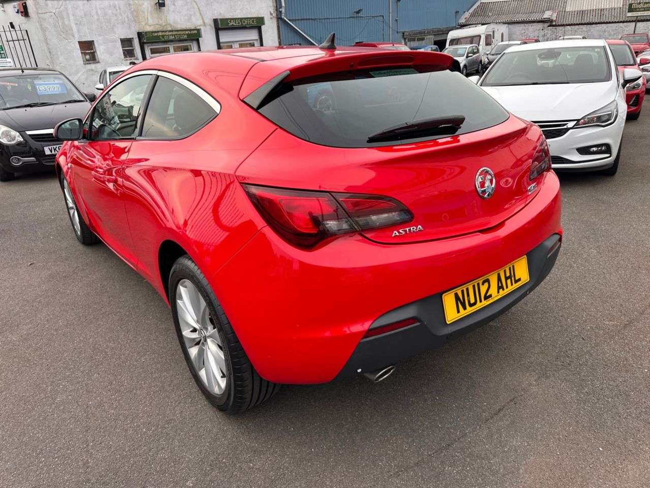 2012 VAUXHALL ASTRA GTC 2012 VAUXHALL ASTRA GTC