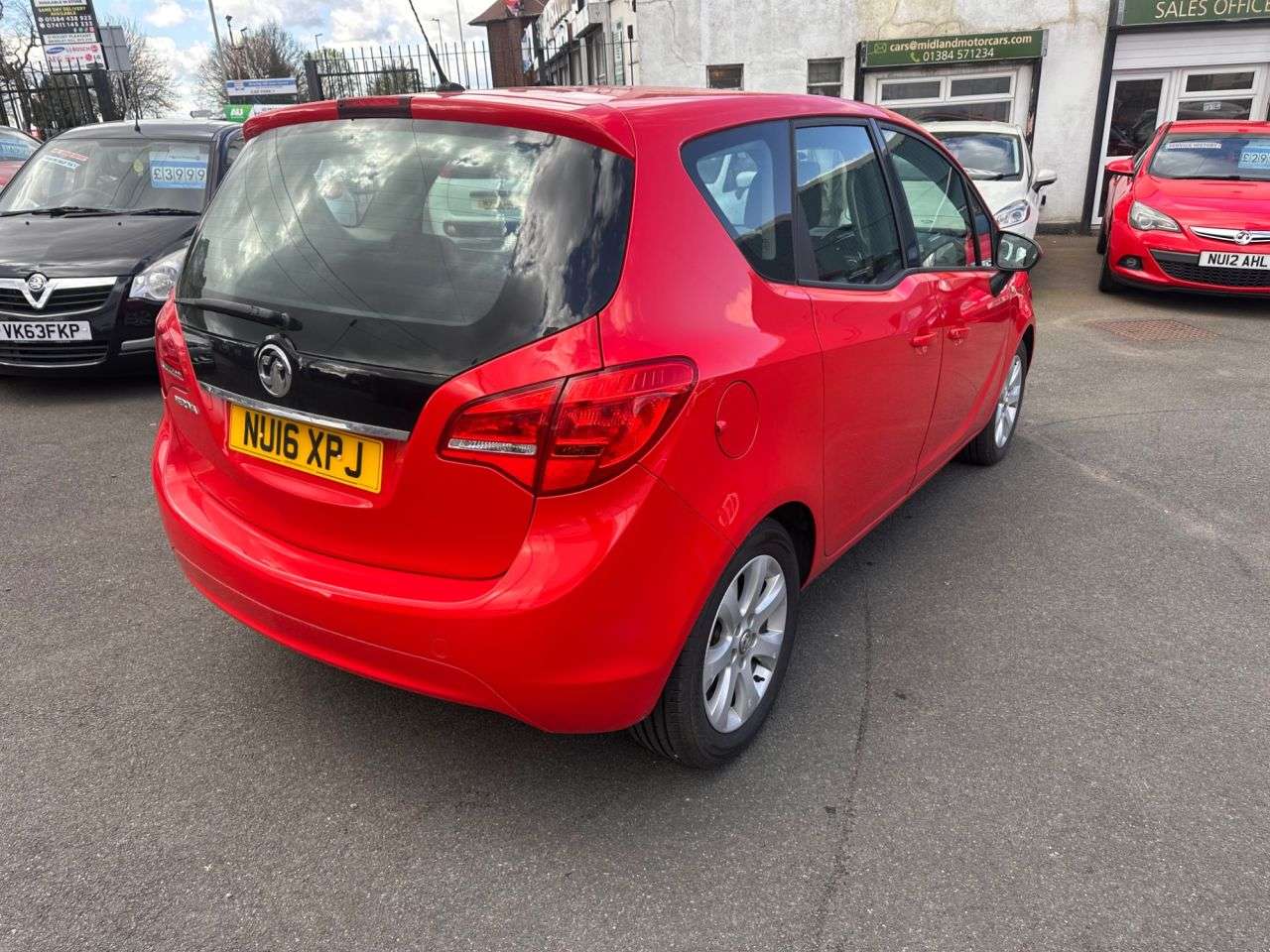 A 2016 VAUXHALL MERIVA 1.4i Life MPV 5dr Petrol Manual Euro 6 (100 ps) ALLOY WHEELS-PETROL ENGINE A 2016 VAUXHALL MERIVA 1.4i Life MPV 5dr Petrol Manual Euro 6 (100 ps) ALLOY WHEELS-PETROL ENGINE