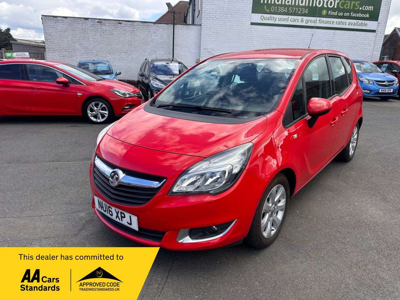 A 2016 VAUXHALL MERIVA 1.4i Life MPV 5dr Petrol Manual Euro 6 (100 ps) ALLOY WHEELS-PETROL ENGINE A 2016 VAUXHALL MERIVA 1.4i Life MPV 5dr Petrol Manual Euro 6 (100 ps) ALLOY WHEELS-PETROL ENGINE