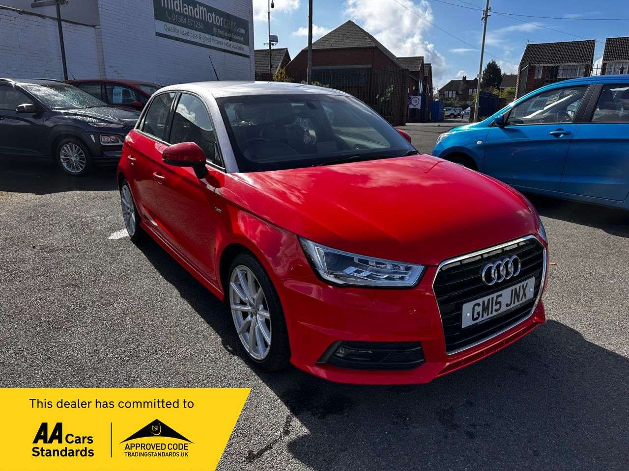 A 2015 AUDI A1 1.6 TDI S line Sportback 5dr Diesel Manual Euro 6 (s/s) (116 ps) SERVCIE HI A 2015 AUDI A1 1.6 TDI S line Sportback 5dr Diesel Manual Euro 6 (s/s) (116 ps) SERVCIE HI