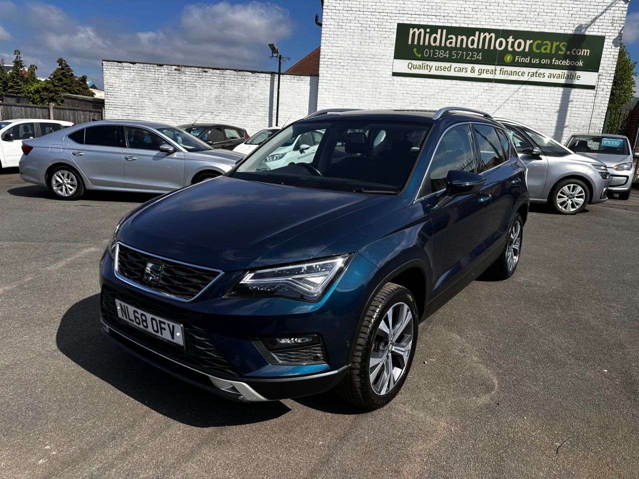 A 2018 SEAT ATECA 1.6 TDI SE Technology SUV 5dr Diesel Manual Euro 6 (s/s) (115 ps) DIESEL-SE A 2018 SEAT ATECA 1.6 TDI SE Technology SUV 5dr Diesel Manual Euro 6 (s/s) (115 ps) DIESEL-SE