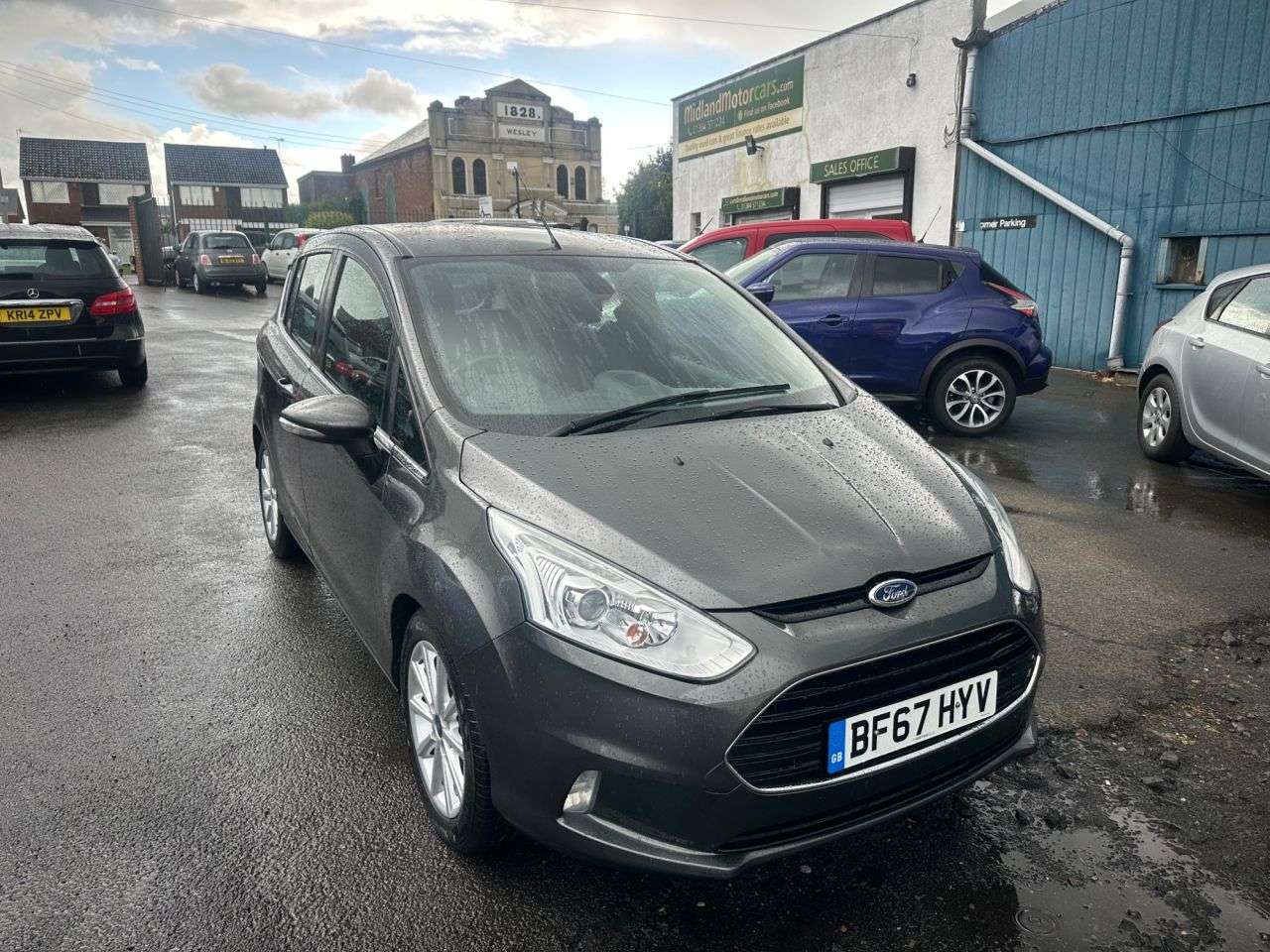 A 2017 FORD B-MAX 1.0T EcoBoost Titanium Navigator MPV 5dr Petrol Manual Euro 6 (100 ps) ONLY A 2017 FORD B-MAX 1.0T EcoBoost Titanium Navigator MPV 5dr Petrol Manual Euro 6 (100 ps) ONLY