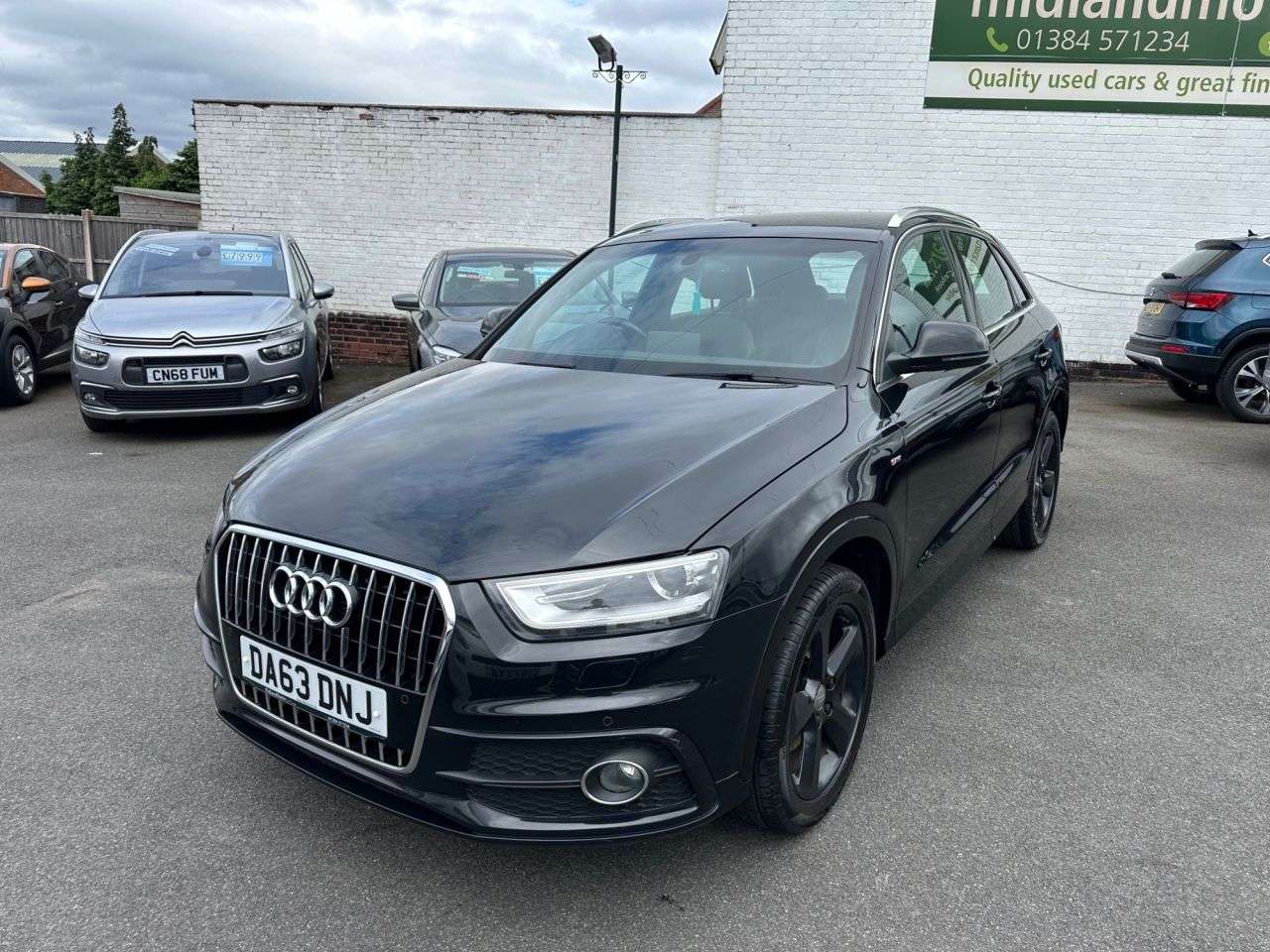 A 2013 AUDI Q3 2.0 TDI S line SUV 5dr Diesel Manual Euro 5 (s/s) (140 ps) SERVICE HISTORY- A 2013 AUDI Q3 2.0 TDI S line SUV 5dr Diesel Manual Euro 5 (s/s) (140 ps) SERVICE HISTORY-