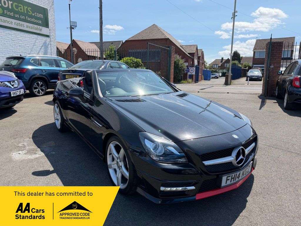 A 2014 MERCEDES-BENZ SLK 2.1 SLK250 CDI AMG Sport Convertible 2dr Diesel G-Tronic+ Euro 5 (s/s) (204 A 2014 MERCEDES-BENZ SLK 2.1 SLK250 CDI AMG Sport Convertible 2dr Diesel G-Tronic+ Euro 5 (s/s) (204