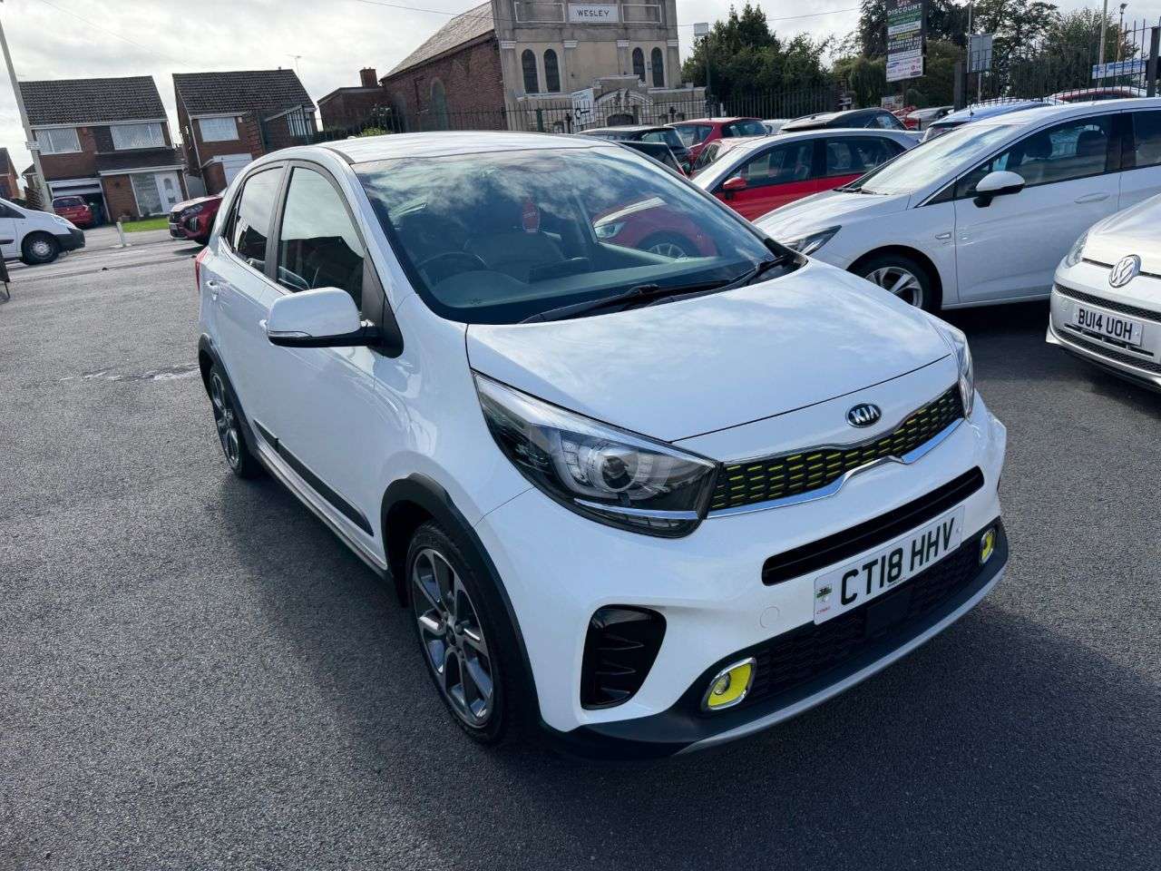 A 2018 KIA PICANTO 1.25 X-Line Hatchback 5dr Petrol Manual Euro 6 (83 bhp) REVERSE CAMERA-DAB- A 2018 KIA PICANTO 1.25 X-Line Hatchback 5dr Petrol Manual Euro 6 (83 bhp) REVERSE CAMERA-DAB-