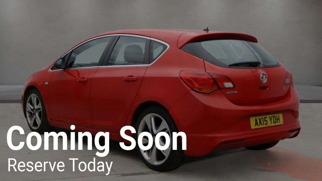 2015 VAUXHALL ASTRA 2015 VAUXHALL ASTRA