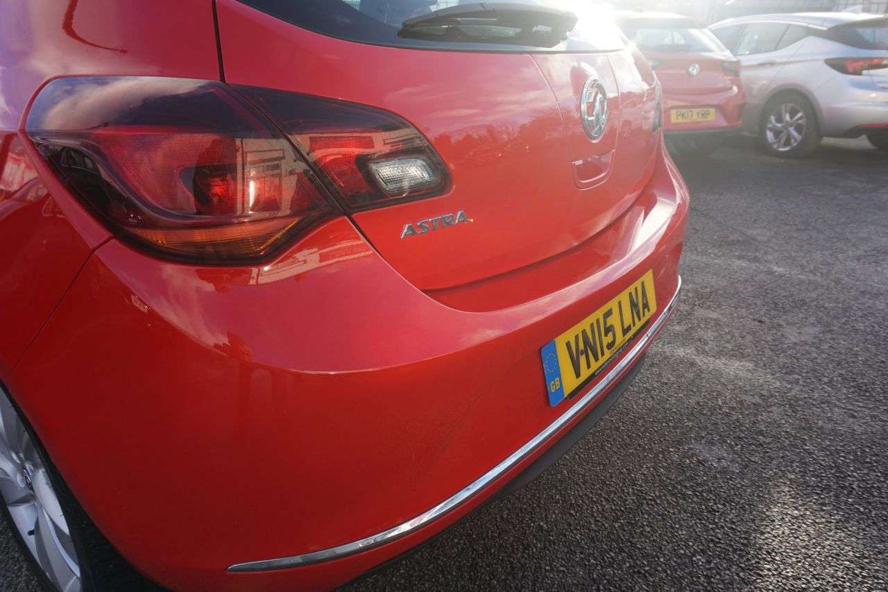 2015 VAUXHALL ASTRA 2015 VAUXHALL ASTRA