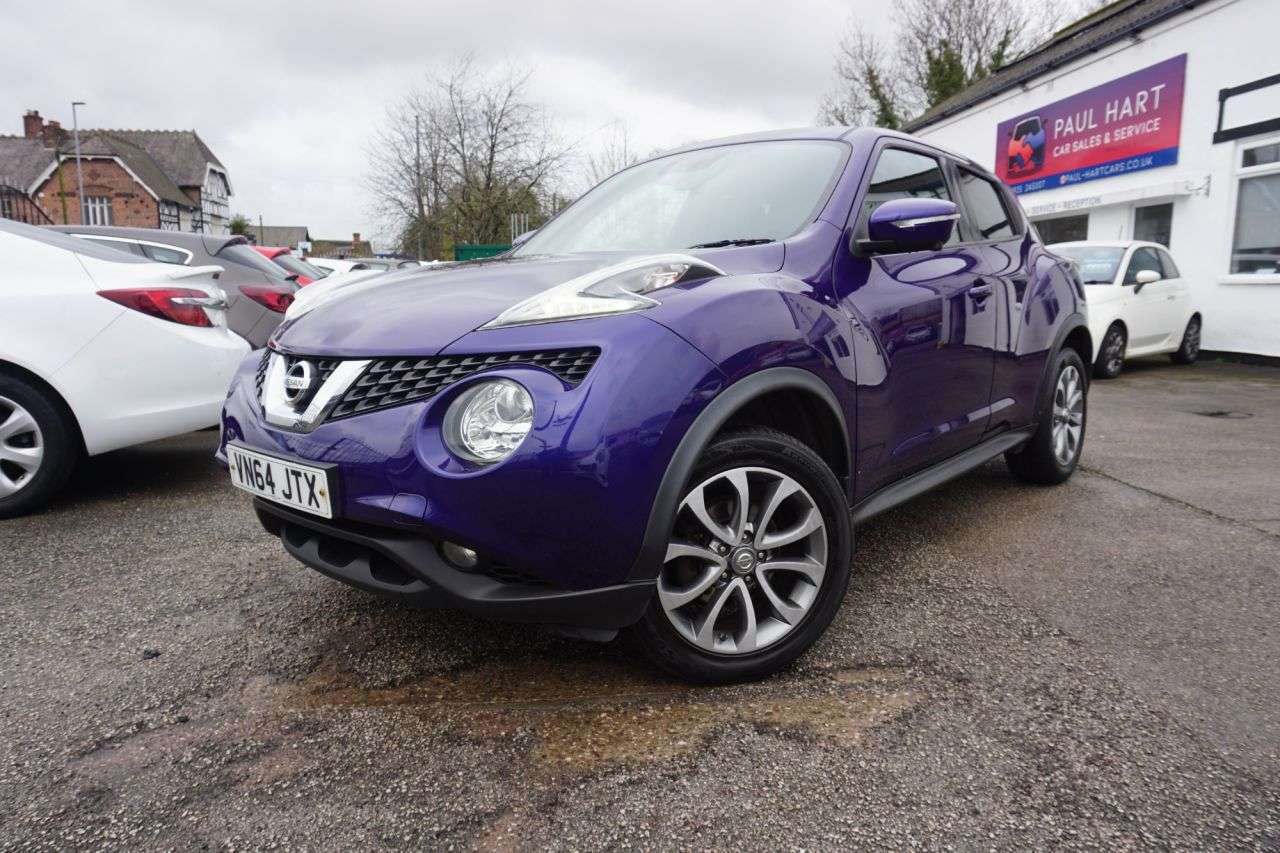 A 2014 NISSAN JUKE 1.5 dCi 8v Tekna SUV 5dr Diesel Manual Euro 5 (s/s) (110 ps) 6 Speed, Leath A 2014 NISSAN JUKE 1.5 dCi 8v Tekna SUV 5dr Diesel Manual Euro 5 (s/s) (110 ps) 6 Speed, Leath