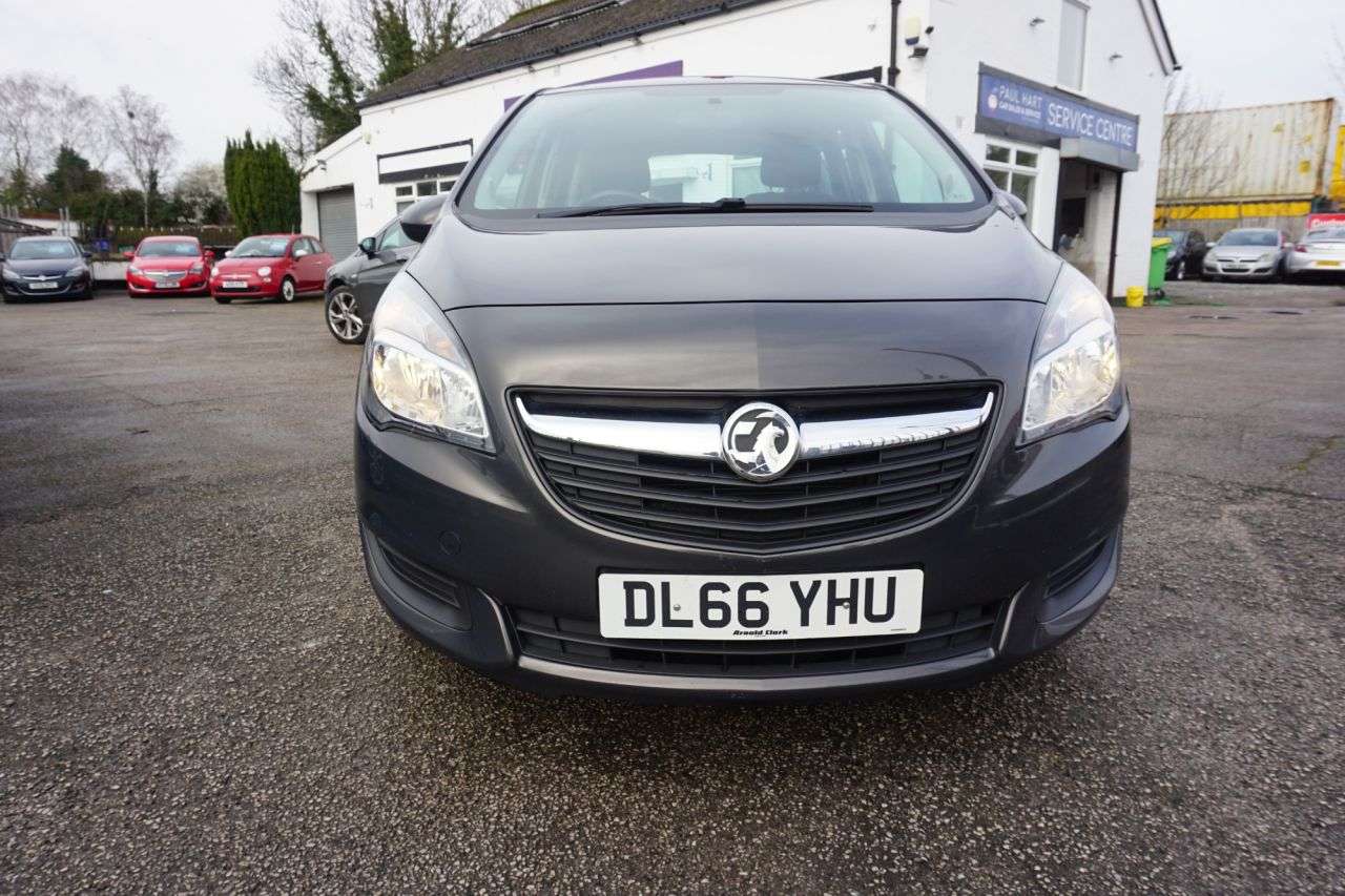 A 2016 VAUXHALL MERIVA 1.4i Club MPV 5dr Petrol Manual Euro 6 (100 ps) Air Conditioning. Alloys. A 2016 VAUXHALL MERIVA 1.4i Club MPV 5dr Petrol Manual Euro 6 (100 ps) Air Conditioning. Alloys.